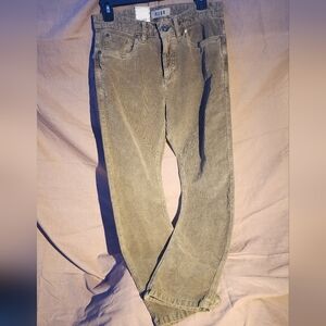 ROWM Nomad boys corduroy pant in olive